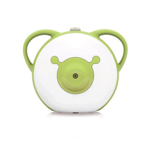 Nosiboo Pro Nasal Aspirator from above, from the front and from the side