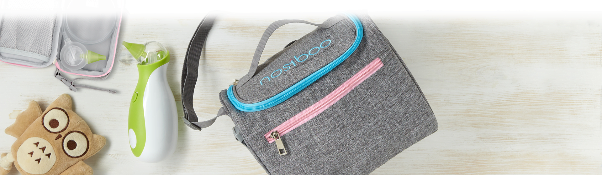 Learn more about the baby organizer and toiletry bag from Nosiboo