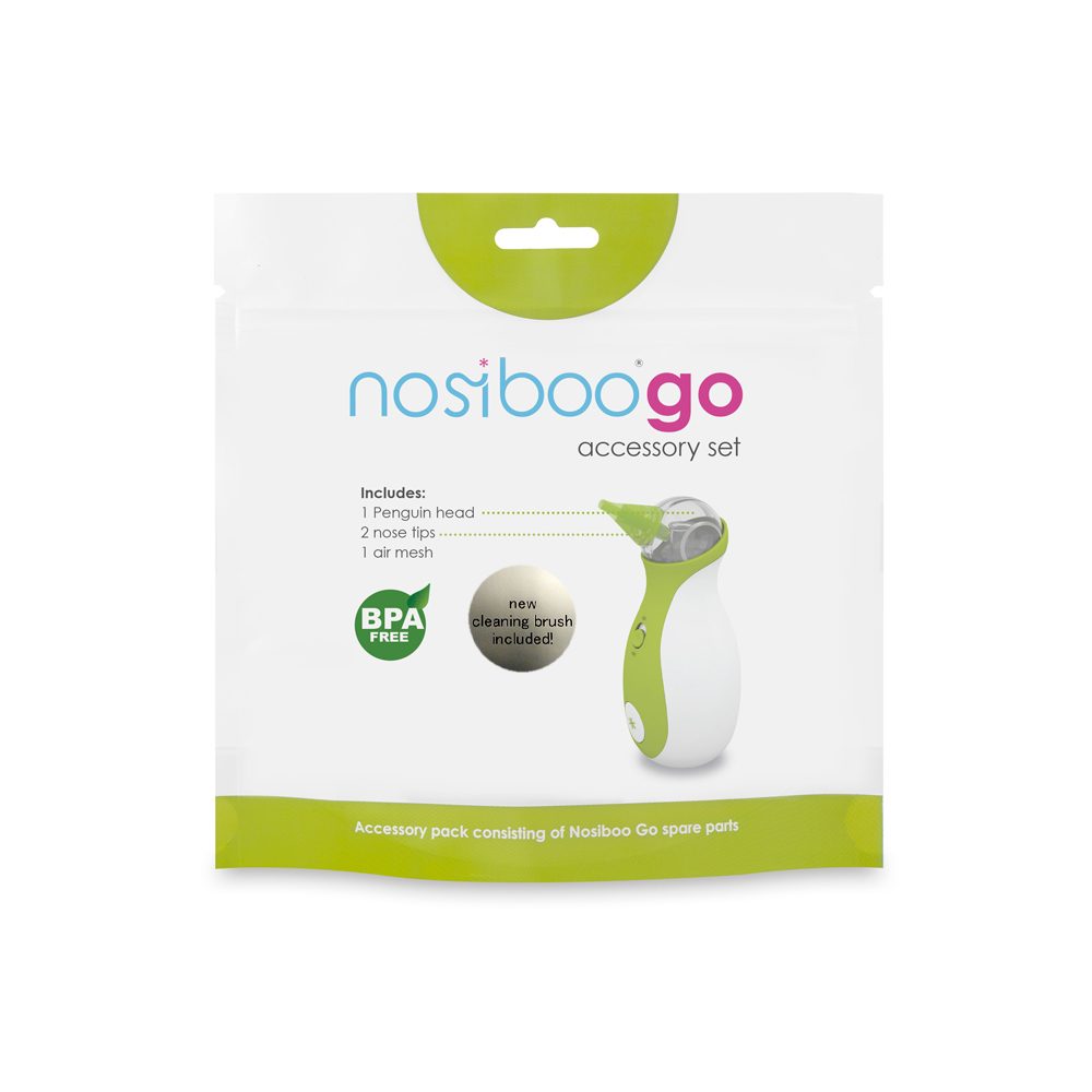 A Penguin head used in the Nosiboo Go Portable Nasal Aspirator for collecting the nasal secretion